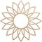 Ekena Millwork Daisy Wood Fretwork Pierced Ceiling Medallion, Alder, 20"OD x 7"ID x 1/4"T CMWP20X20X0250DAAL - alternate 1